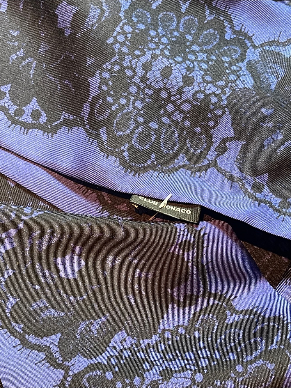 SILK SCARF U*